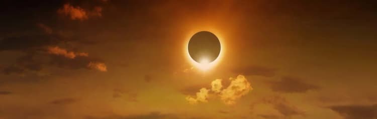 Tunisian Coast, ancient Carthage and Eclipse