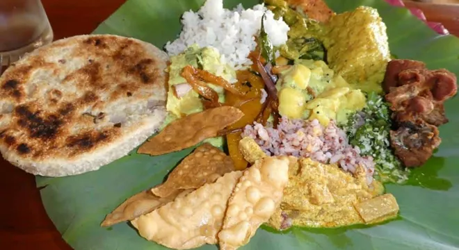 india contrasts food